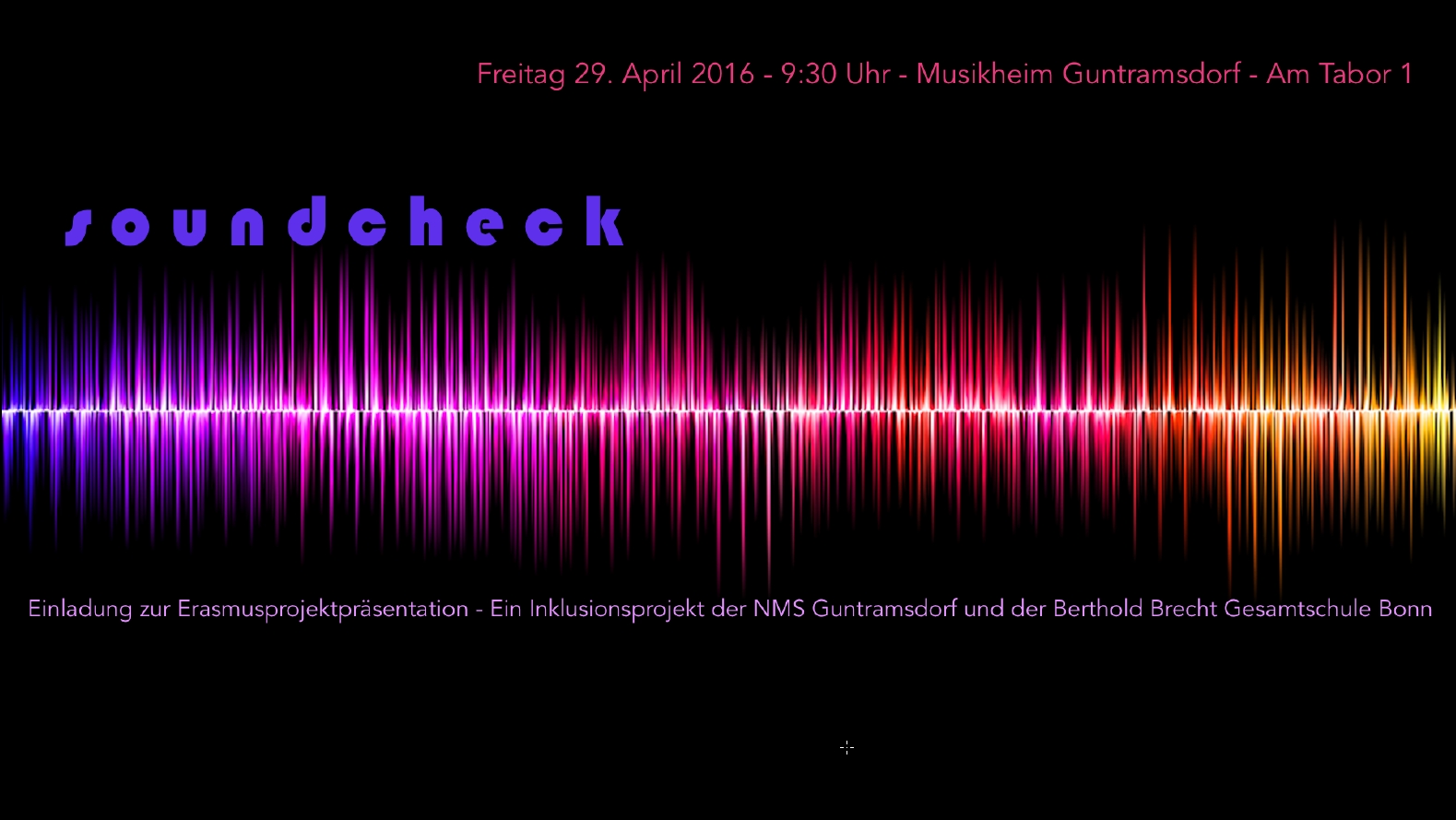 Einladung Veranstaltung Guntramsdorf